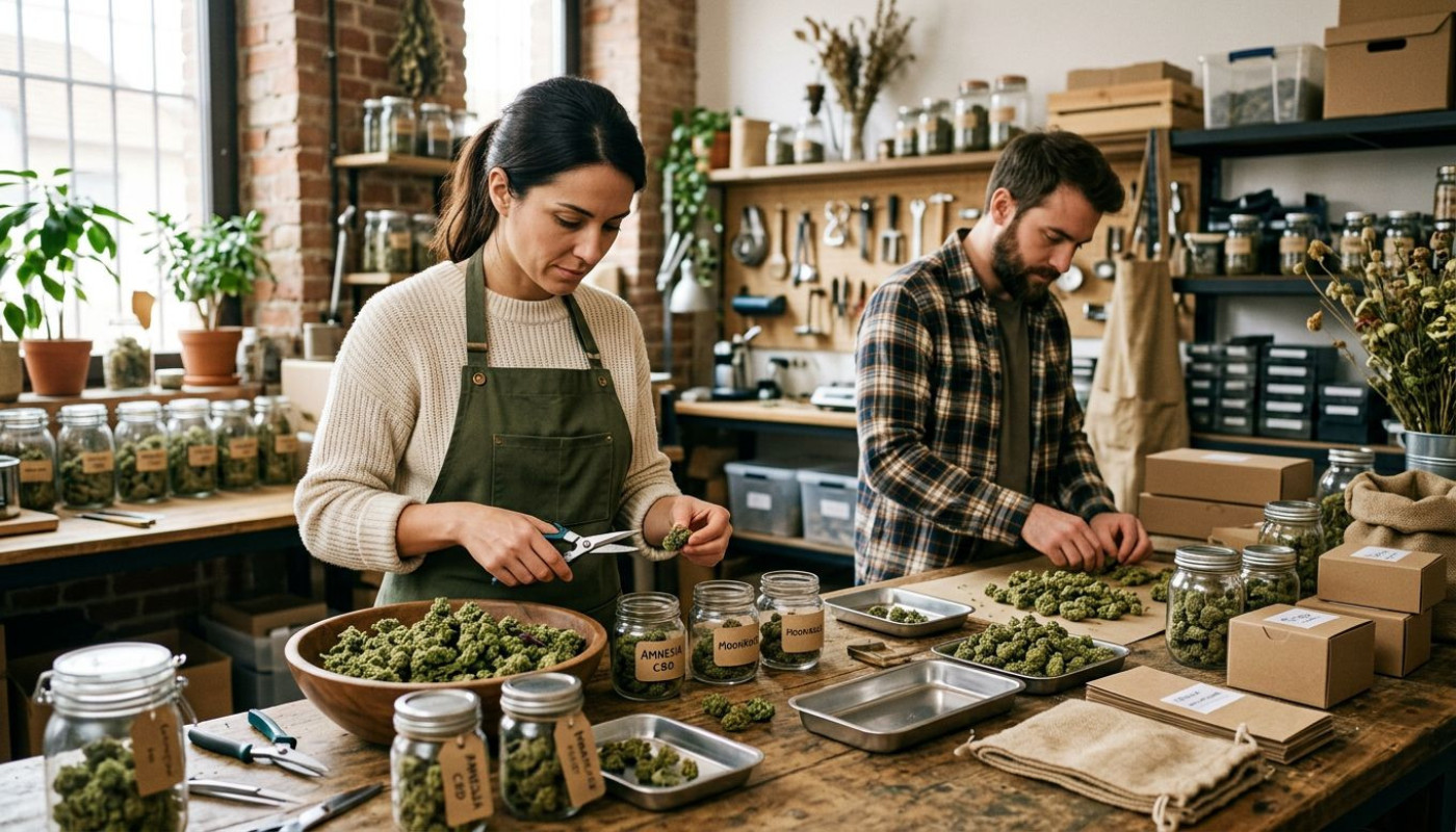 Dans les coulisses d’une boutique de fleurs cbd : sélection, secrets et rigueur